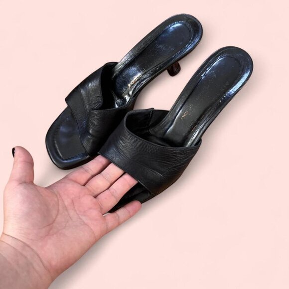 Donald Pliner Women's Black Mules - Picture 2 of 5